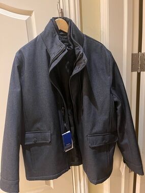 Andrew Marc New York Navy Blue Men’s Jacket Medium NWT